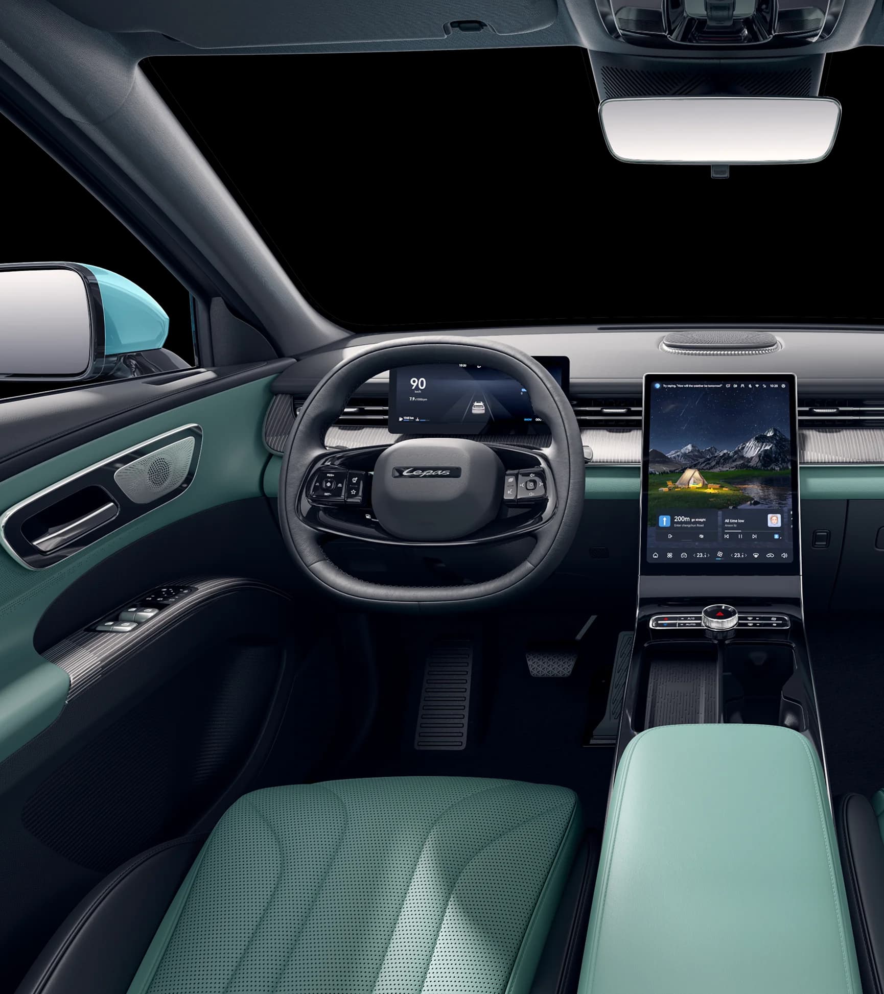 Built completely around you, for effortless driving.